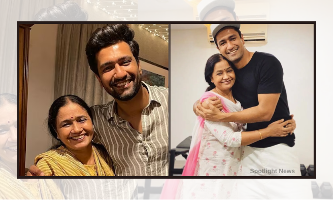 Vicky Kaushal and his mother