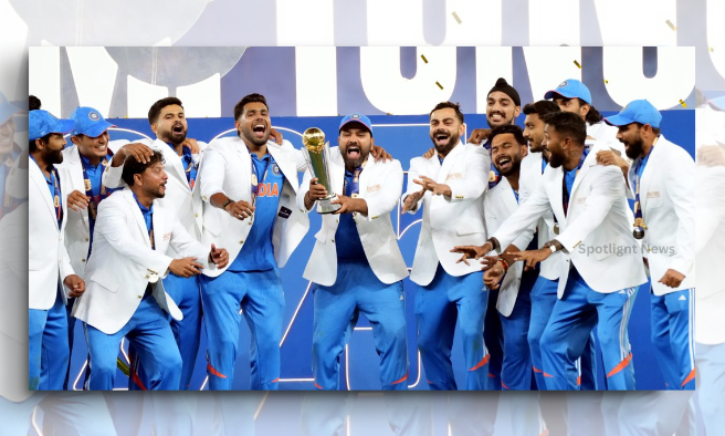 India Lifts Champions Trophy